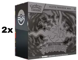 PRESALE POKEMON CENTER - x2 Pokemon TCG Pitch Black Elite Trainer Box ETB - Image 1