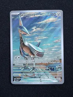 Pokemon TCG Skarmory 209/191 Illustration Rare Surging Sparks NM Condition - Image 1
