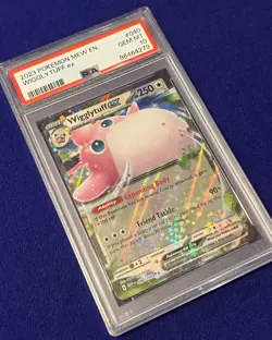 PSA 10 Wigglytuff ex #40 Scarlet & Violet 151 Pokemon 2023 GEM MINT - Image 2