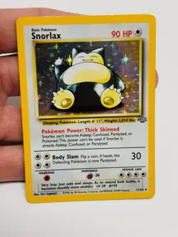 Pokemon TCG Snorlax Jungle 11/64 Holo Unlimited Holo Rare - Image 3