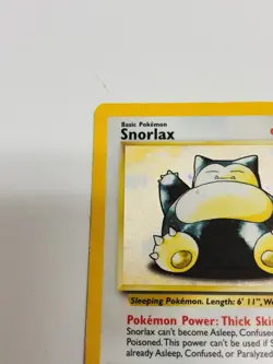 Pokemon TCG Snorlax Jungle 11/64 Holo Unlimited Holo Rare - Image 5