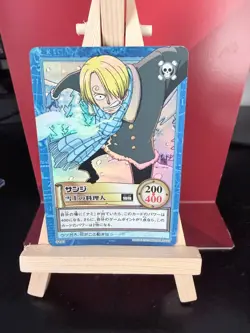 Sanji ONE PIECE Carddass Hyper Battle Holo Rare TCG Japanese S103 Bandai - Image 1