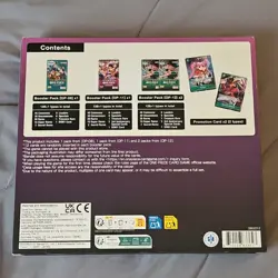 One Piece Card Game Illustration Box Vol. 4 Dracule Mihawk Sealed English - Image 2