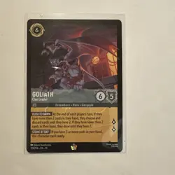 Goliath – Clan Leader 173/204 | Lorcana Whispers in the Well | LEGENDARY! - Image 1
