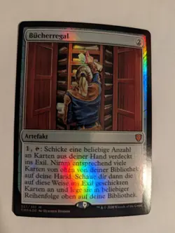 1x GERMAN Scroll Rack Foil NM - Magic MTG Commander Legends x1 - Image 1