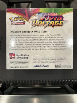 Pokemon TCG Sword & Shield Vivid Voltage Booster Box New Sealed - Image 2