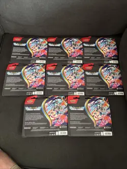 LOT OF 8 - Pokemon Chaos Rising ME04 3-Pack Blister- Sealed! In Hand Fast Ship! - Image 2