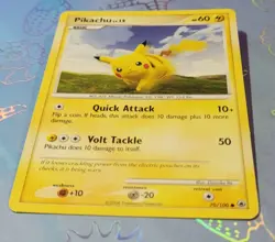 Pikachu 70/100 Majestic Dawn Pokemon Card NM - Image 3