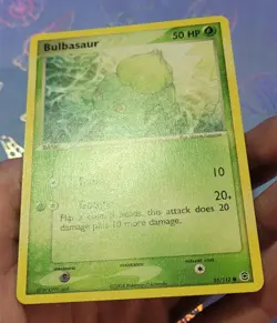 Bulbasaur 55/112 FireRed & LeafGreen Pokemon Card NM - Image 4