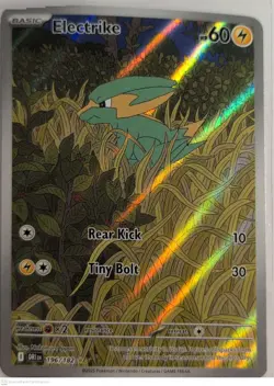 Pokemon TCG Pokemon Electrike - 196/182 - SV10: Destined Rivals (DRI) - Image 1