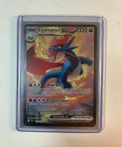 Salamence Ex 187/159 Journey Together Secret Illustration Rare (SIR) English - Image 1