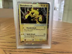 Electabuzz EX Ruby & Sapphire 97/109 PSA 8 Holo Pokemon Card 2003 - Image 2
