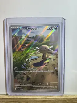 Paldean Wooper 102/094 Illustration Rare Phantasmal Flames Pokemon - Image 1
