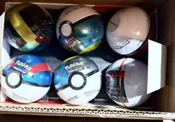 Pokemon TCG Pokeball Tins Q4 2024 Bundle-Set of 6 - Image 1