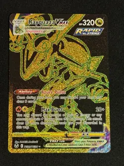 Rayquaza VMAX TG29/TG30 Secret Rare Silver Tempest Trainer Gallery Pokemon NM - Image 1