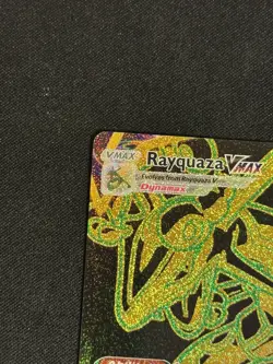 Rayquaza VMAX TG29/TG30 Secret Rare Silver Tempest Trainer Gallery Pokemon NM - Image 2