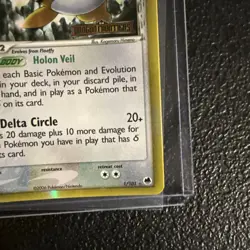 Pokemon TCG Ampharos (Delta Species) EX Dragon Frontiers 1/101 Holo Rare STAMPED - Image 5