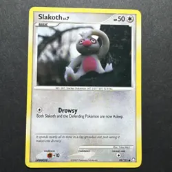 Pokemon Diamond & Pearl Mysterious Treasures-Slakoth Card 99/123 - Image 1