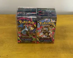 36 Phantasmal Flames Booster Packs Sealed + Booster Box Plastic Case - Pokemon - Image 2