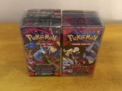 36 Pokemon TCG Booster Packs: Phantasmal Flames & Destined Rivals New/Sealed - Image 2