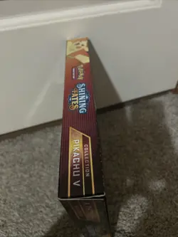 Pokemon TCG: Shining Fates Pikachu V Collection Box: NEW FACTORY SEALED - Image 4