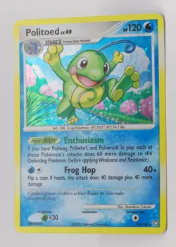 Pokemon Diamond & Pearl Legends Awakened #12/146 Politoed - Image 3
