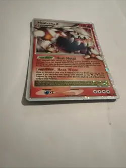 Heatran LV.X DP31 - Diamond and Pearl Black Star Promo Holo Pokemon - MP/HP - Image 3