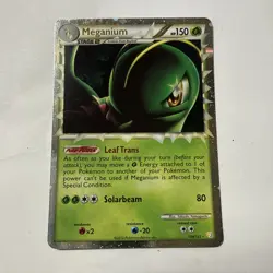 Meganium Prime 109/123 HeartGold SoulSilver Holo Lp pokemon card - Image 2