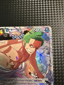 Zoro-Juurou Treasure Rare TR One Piece ST18-004 Emperors in the New World - Image 4