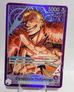 Donquixote Doflamingo - OP14-060 (Alternate Art) OP14-060 The Azure Sea's Seven - Image 1