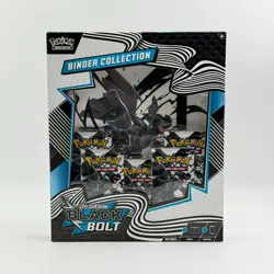 Pokemon Scarlet And Violet Black Bolt Binder Collection New Box - Image 1