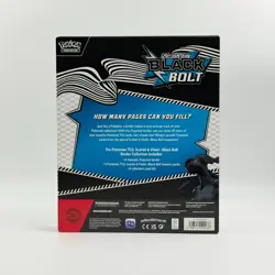 Pokemon Scarlet And Violet Black Bolt Binder Collection New Box - Image 2