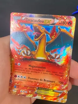 CARTE POKEMON DRACAUFEU EX XY17 FR ULTRA RARE XY PROMO - BE/TBE - Image 2