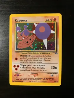 Carte Pokemon : Kapoera 3/75 Neo Discovery Wizards Francaise - Image 1