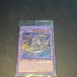 Konami Yu-Gi-Oh! Red-Eyes Slash Dragon LDS1-EN014 Secret Rare Holo Ltd Ed Eng - Image 1