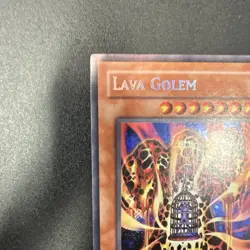 Konami Yu-Gi-Oh! TCG Lava Golem PGD-107 Pharaonic Guardian Holo 1st Ed 3000/2500 - Image 2
