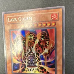 Konami Yu-Gi-Oh! TCG Lava Golem PGD-107 Pharaonic Guardian Holo 1st Ed 3000/2500 - Image 3