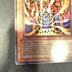 Konami Yu-Gi-Oh! TCG Lava Golem PGD-107 Pharaonic Guardian Holo 1st Ed 3000/2500 - Image 5