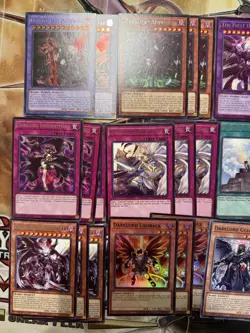 Yugioh Darklord Deck Core Condemned Darklord Eveningstar Ukoback Ixchel BPROMZMU - Image 3