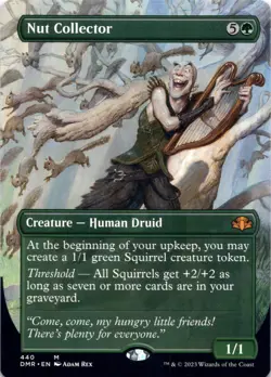 Nut Collector (Borderless) - Dominaria Remastered - Magic MTG NM - Image 1