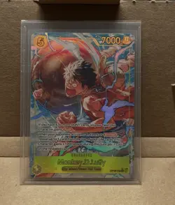 Bandai One Piece Card Game Monkey D. Luffy OP06-119 SR Alt Art Foil EN 7000 - Image 1