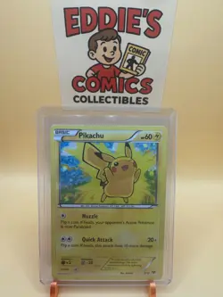 Pikachu 5/12 McDonalds STAMPED 2013 Holo Rare Pokemon Card TCG - Image 1