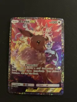 Eevee Ex Pokemon Card Display Art Card - Image 1
