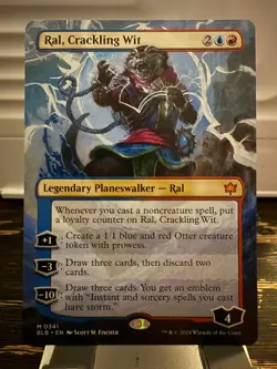Ral, Crackling Wit (Borderless) Bloomburrow Regular - Image 1