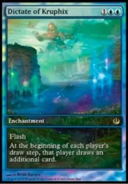 FOIL PROMO GAME DAY Dictates by Krufix - Dictate of Kruphix MTG - Image 1