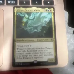 Miirym, Sentinel Wyrm Commander Legends: Battle for Baldur's Gate Regular Mtg - Image 1