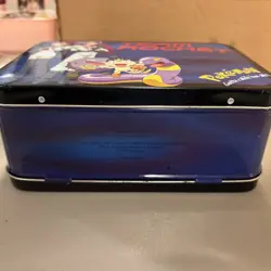 Vintage Pokemon Pokemon Team Rocket Tin Mini Lunch Box 1995 Collectible - Image 4