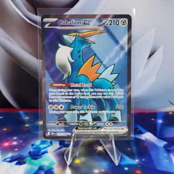 Cobalion ex 103/086 ME04: Chaos Rising Ultra Rare Pokemon TCG - Image 1
