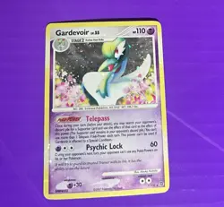 Pokemon Gardevoir 7/132 Holo Rare Secret Wonders Diamond Pearl Vintage LP - Image 3