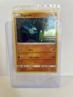 Zygarde 072/131 Cosmos Holo Forbidden Light Legendary Stamp POKEMON 2017SEALED - Image 1